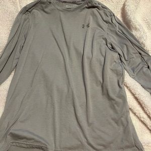 never worn athletic under armour long sleeve, very comfortable and nice material